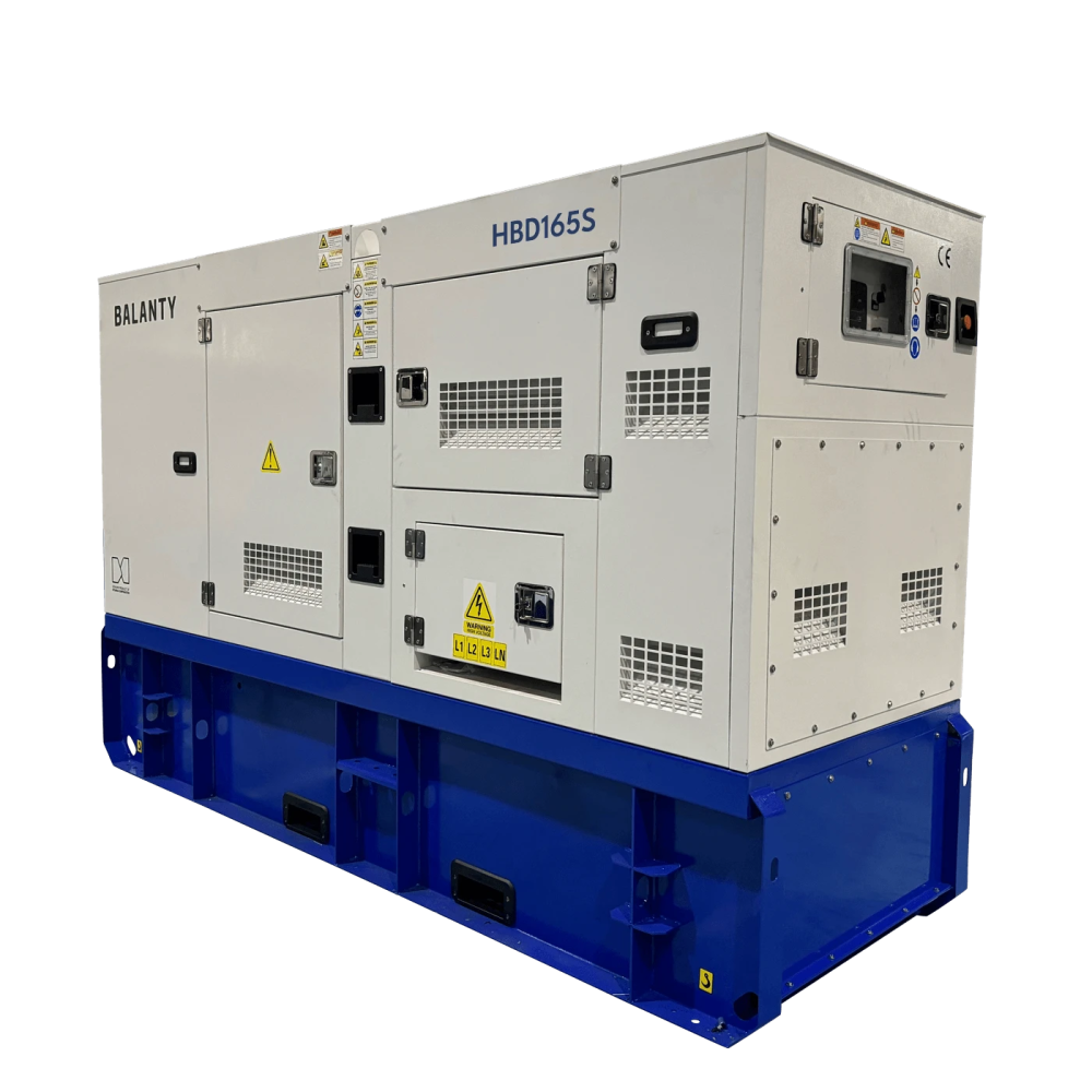 Generator de curent trifazat Hyundai cu motor diesel 132 kW 400 V Generator de curent trifazat Hyundai cu motor diesel 132 kW 400 V